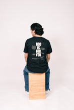 "God Is For You" (Not Mad) Tee (Black)