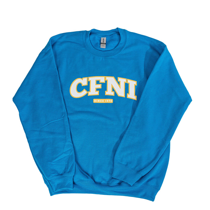 CFNI Collegiate Sweatshirt (Sapphire)
